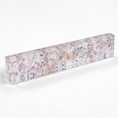 Porte-nom Pour Bureau Motif de granit