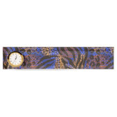 Porte-nom Pour Bureau Motif d'impression Leopard et Zebra (Devant)