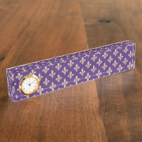 Motif Fleur de Lis, Crème Royale Française sur Vio