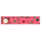 Porte-nom Pour Bureau Motif framboise (Devant)