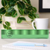 Porte-nom Pour Bureau Motif professionnel dégradé vert