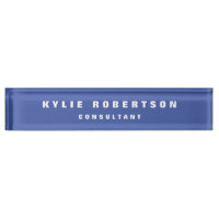 Moyen Bleu Professionnel tendance Moderne
