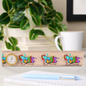 Porte-nom Pour Bureau Musique