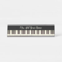 Musique personnalisée Piano Teacher Piano Keys