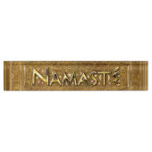 Porte-nom Pour Bureau Namaste (Devant)