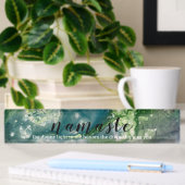 Porte-nom Pour Bureau Namaste Acrylique