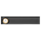Porte-nom Pour Bureau Noir inquiétant (Devant)