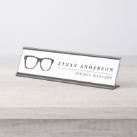 Nom customisé drôle sérieux des lunettes |