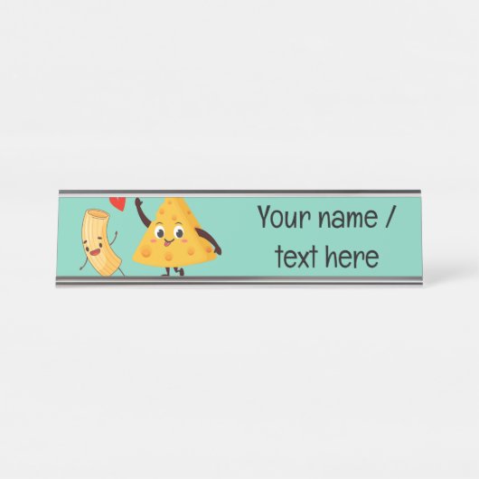 Porte-nom Pour Bureau Nom du bureau Nom du chef/enseignant/enfant person (Devant)