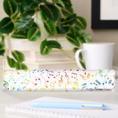 Porte-nom Pour Bureau Notes musicales 4