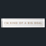 Porte-nom Pour Bureau Novelty Funny Desk Nom Plaque<br><div class="desc">Les plaques de nom de bureau amusantes sont des plaques de bureau amusantes et des panneaux de bureau pour les bureaux avec votre jeu de mots de nouveauté préféré, une citation de joker. Nos plaques de nom amusantes qui peuvent être utilisées comme plaque de bureau personnalisée ou plaque de nom...</div>