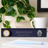 Porte-nom Pour Bureau Numéro du bureau de l'agent de police