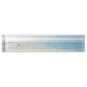 Porte-nom Pour Bureau Ocean beach (Devant)