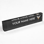 Porte-nom Pour Bureau Oiseau celtique