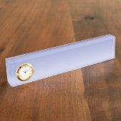 Porte-nom Pour Bureau Ombre pourpre pâle (Taille)