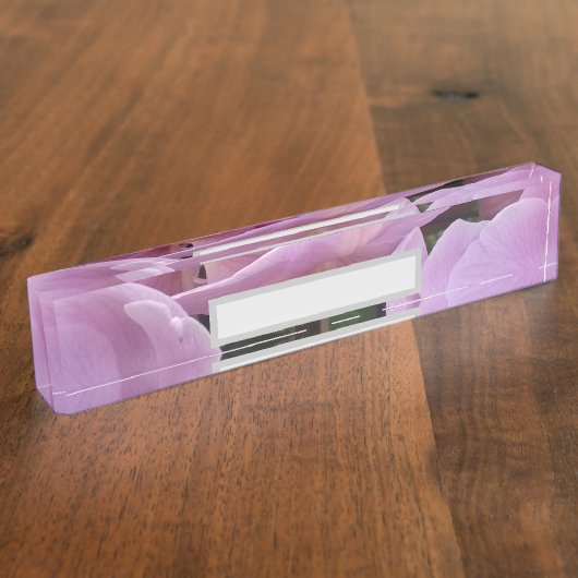 Porte-nom Pour Bureau Orchidées (Taille)
