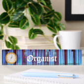 Porte-nom Pour Bureau Organiste