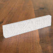 Porte-nom Pour Bureau Ornement arabesque élégant (Taille)