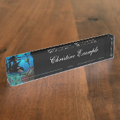 Porte-nom Pour Bureau Orques drôles (Taille)