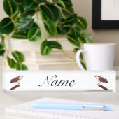 Porte-nom Pour Bureau Osprey Hawk Raptor Thunder_Cove