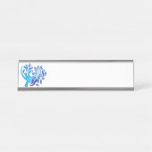 Porte-nom Pour Bureau Otter (Devant)