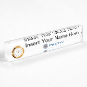 Porte-nom Pour Bureau Pactiv Deskplate
