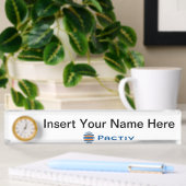 Porte-nom Pour Bureau Pactiv Deskplate