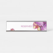 Porte-nom Pour Bureau Panneau Tabletop réservé (Devant)