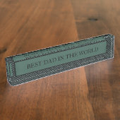 Porte-nom Pour Bureau Papa (Taille)