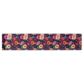 Porte-nom Pour Bureau Papier peint à motifs floraux (Devant)