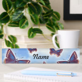 Porte-nom Pour Bureau Papillon