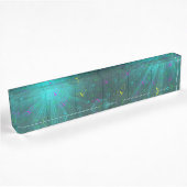 Porte-nom Pour Bureau papillon de couleur