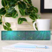 Porte-nom Pour Bureau papillon de couleur