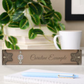 Porte-nom Pour Bureau Papillon stylisé