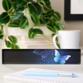 Porte-nom Pour Bureau Papillons nocturnes