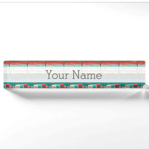 Porte-nom Pour Bureau Partition folle de Shirley Taylor