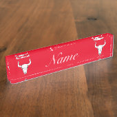 Porte-nom Pour Bureau Pas de tonneau jamais Thunder_Cove (Taille)