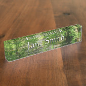 Porte-nom Pour Bureau Patapsco River View Maryland Nature Photographie (Taille)