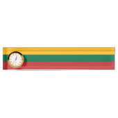 Porte-nom Pour Bureau pavillon lituanien (Devant)