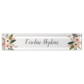 Porte-nom Pour Bureau Pêcher la prairie (Devant)