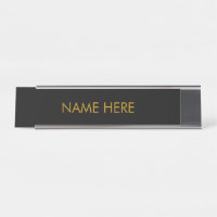 personnaliser, changer le nom texte noir simil or