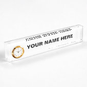 Porte-nom Pour Bureau Personnaliser ou Customiser