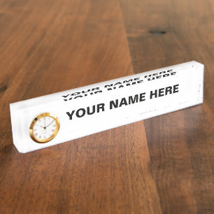 Porte-nom Pour Bureau Personnaliser ou Customiser