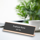 Porte-nom Pour Bureau Personnel de bureau amical pour le budget