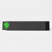 Porte-nom Pour Bureau Petit méchant diable (Devant)