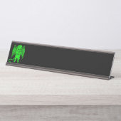 Porte-nom Pour Bureau Petit méchant diable (Devant)