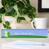 Porte-nom Pour Bureau Petite tortue mignonne