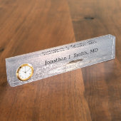 Porte-nom Pour Bureau Photo de l'océan Atlantique Sparkling Sea (Taille)