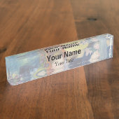 Porte-nom Pour Bureau Pierre-Auguste Renoir - Danse à Bougival (Taille)