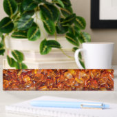 Porte-nom Pour Bureau Pierre d'ambre
